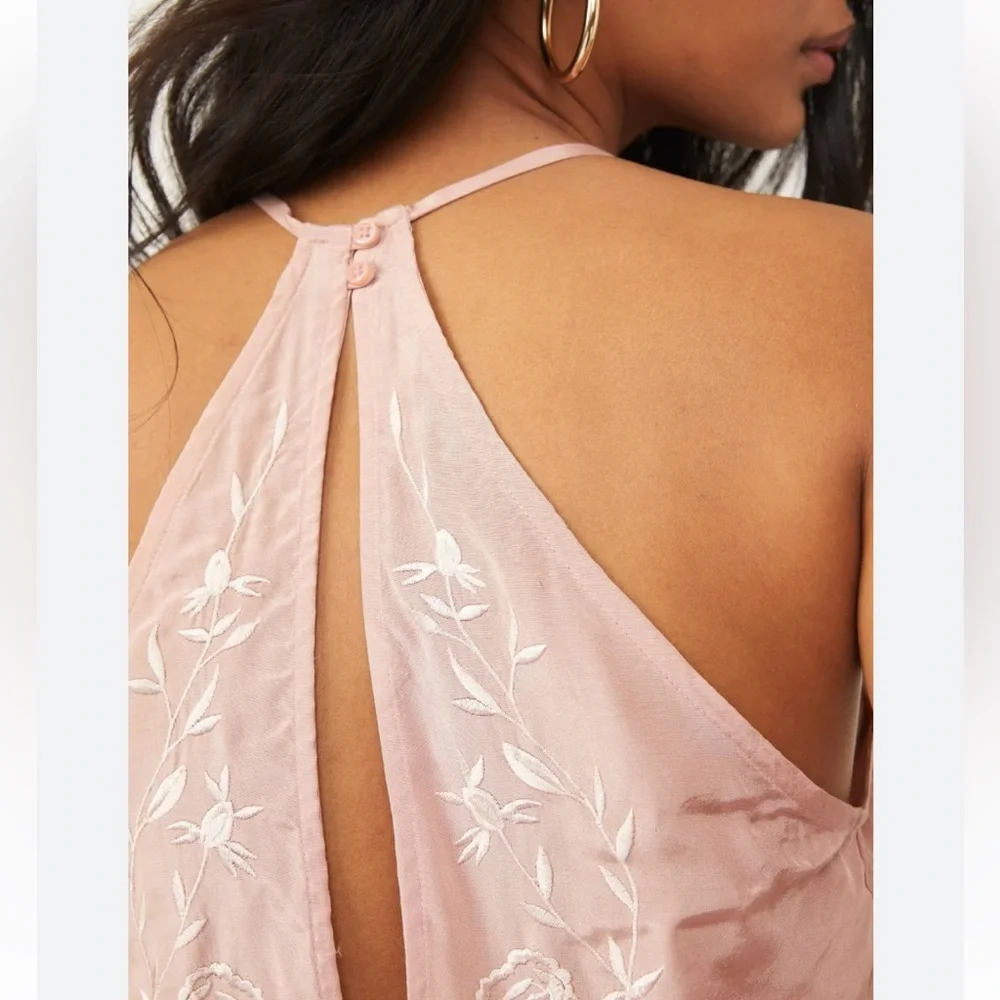 NWT Free People cherry embroidered top XS - Picture 4 of 14